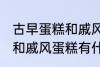 古早蛋糕和戚风蛋糕的区别 古早蛋糕和戚风蛋糕有什么区别