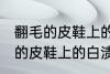 翻毛的皮鞋上的白渍怎么擦干净 翻毛的皮鞋上的白渍如何擦干净