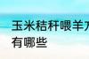 玉米秸秆喂羊方法 玉米秸秆喂羊方法有哪些