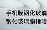 手机膜钢化玻璃膜是什么意思 手机膜钢化玻璃膜指啥