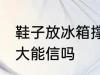 鞋子放冰箱撑大可靠吗 鞋子放冰箱撑大能信吗