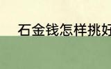 石金钱怎样挑好 石金钱如何挑好