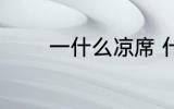 一什么凉席 什么凉席比较好