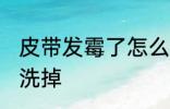 皮带发霉了怎么洗掉 皮带发霉了如何洗掉