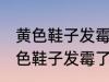 黄色鞋子发霉了怎么洗掉 如何解决黄色鞋子发霉了