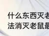 什么东西灭老鼠最有效的方法 什么方法消灭老鼠最有效