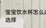 宝宝饮水杯怎么选择 宝宝饮水杯如何选择