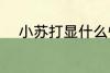 小苏打显什么性 小苏打是什么性