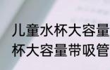 儿童水杯大容量带吸管可以吗 儿童水杯大容量带吸管可不可以